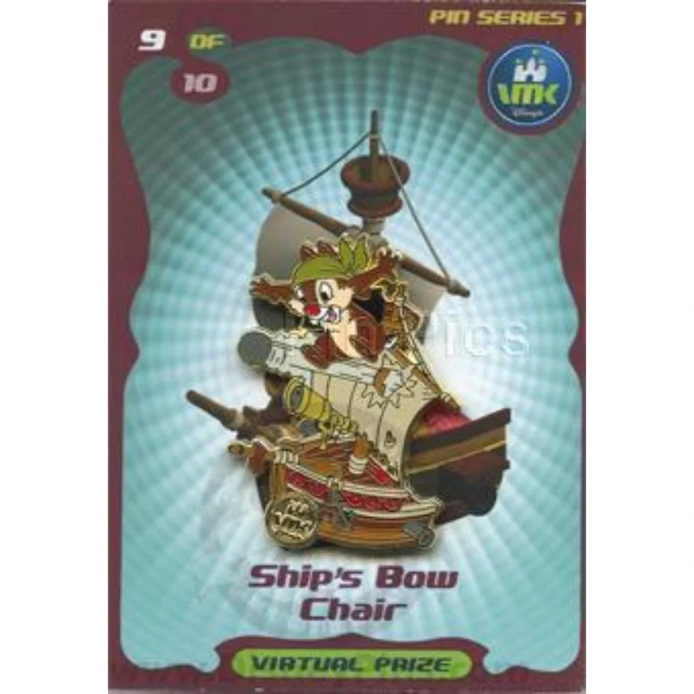 Disney Pin Pirates of Caribbean Dale Dodge Ball Virtual Magic Kingdom VMK 50525